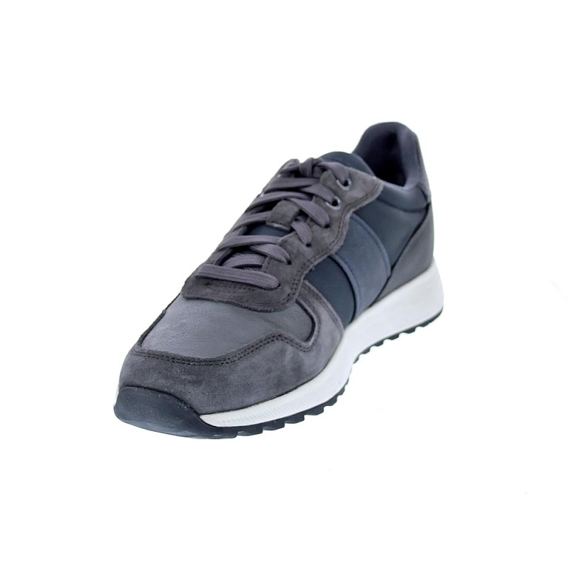Zapatillas Geox zapatos Hombre modelo Molveno Gris Cordón