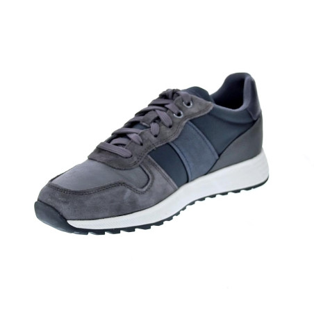 Zapatillas Geox zapatos Hombre modelo Molveno Gris Cordón