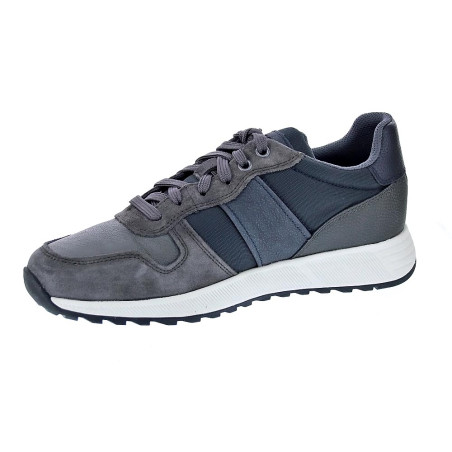 Zapatillas Geox zapatos Hombre modelo Molveno Gris Cordón