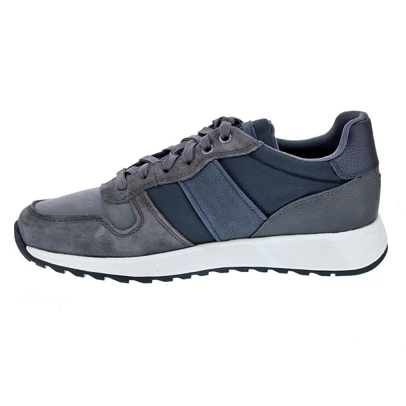 Zapatillas Geox zapatos Hombre modelo Molveno Gris Cordón