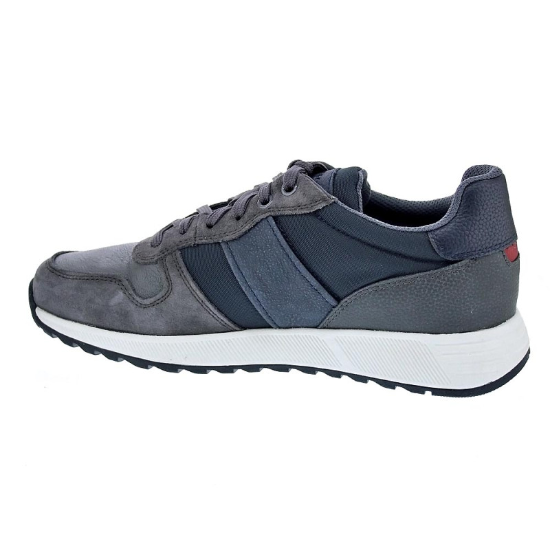 Zapatillas Geox zapatos Hombre modelo Molveno Gris Cordón