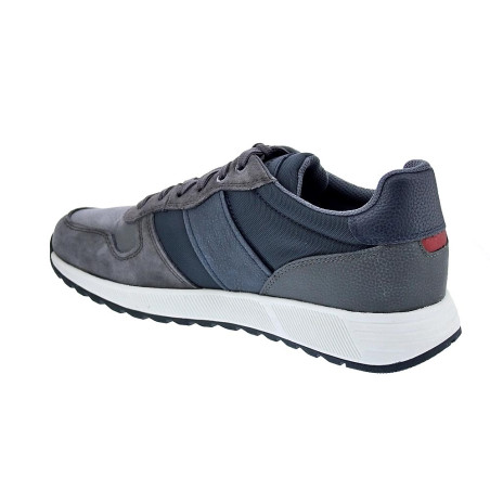Zapatillas Geox zapatos Hombre modelo Molveno Gris Cordón