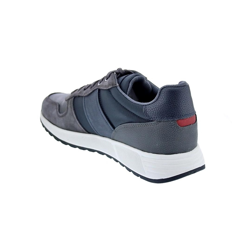 Zapatillas Geox zapatos Hombre modelo Molveno Gris Cordón