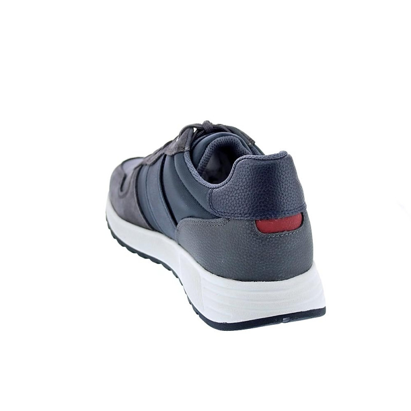 Zapatillas Geox zapatos Hombre modelo Molveno Gris Cordón