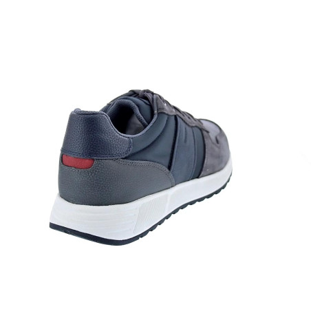 Zapatillas Geox zapatos Hombre modelo Molveno Gris Cordón