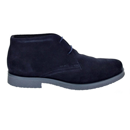 Botines Geox zapatos Hombre modelo Claudio Azul Cordón