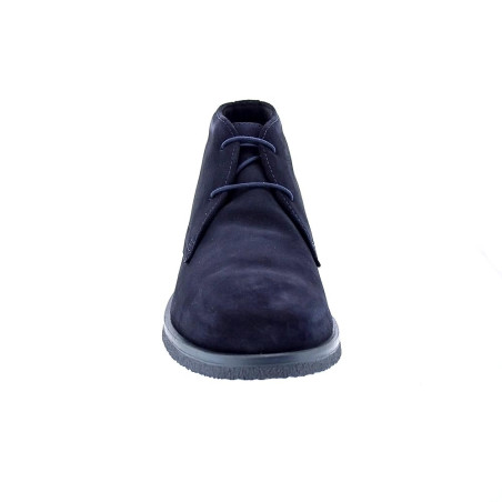 Botines Geox zapatos Hombre modelo Claudio Azul Cordón