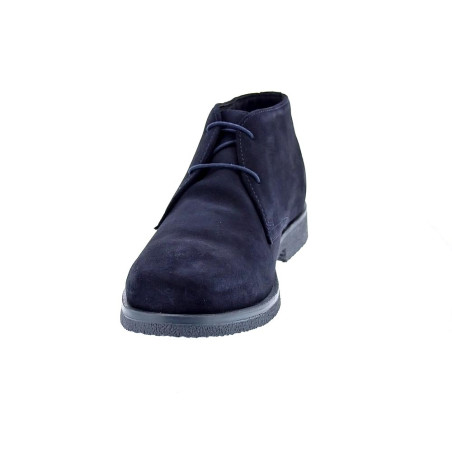 Botines Geox zapatos Hombre modelo Claudio Azul Cordón