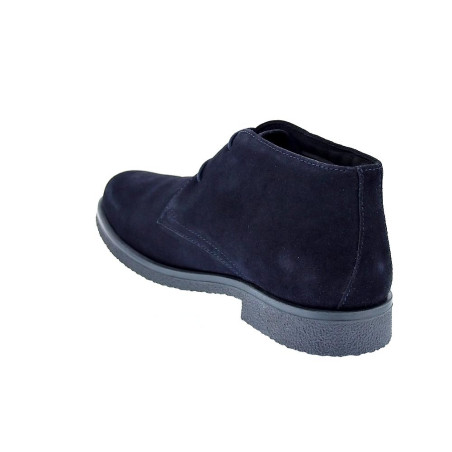 Botines Geox zapatos Hombre modelo Claudio Azul Cordón