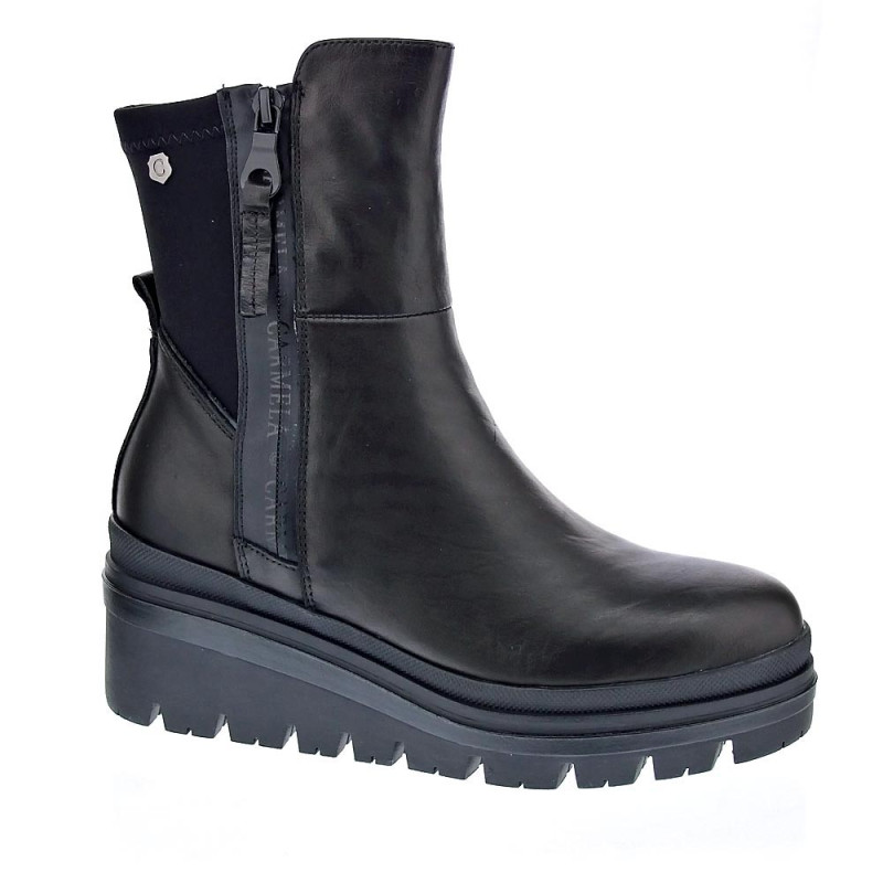 Botines Carmela zapatos Mujer modelo 160924 Negro Cremallera