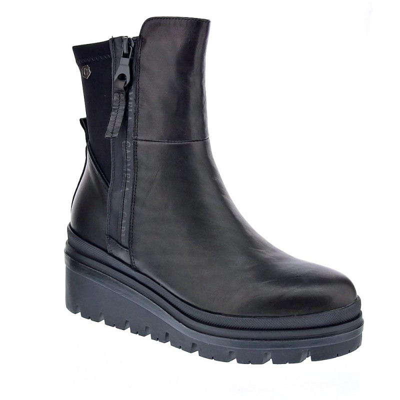 Botines Carmela zapatos Mujer modelo 160924 Negro Cremallera