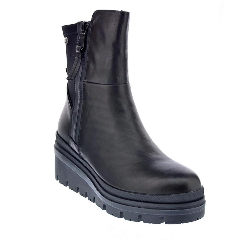 Botines Carmela zapatos Mujer modelo 160924 Negro Cremallera