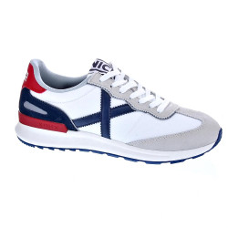 Zapatillas Munich zapatos Hombre modelo Dynamo 64 Blanco Cordón 2
