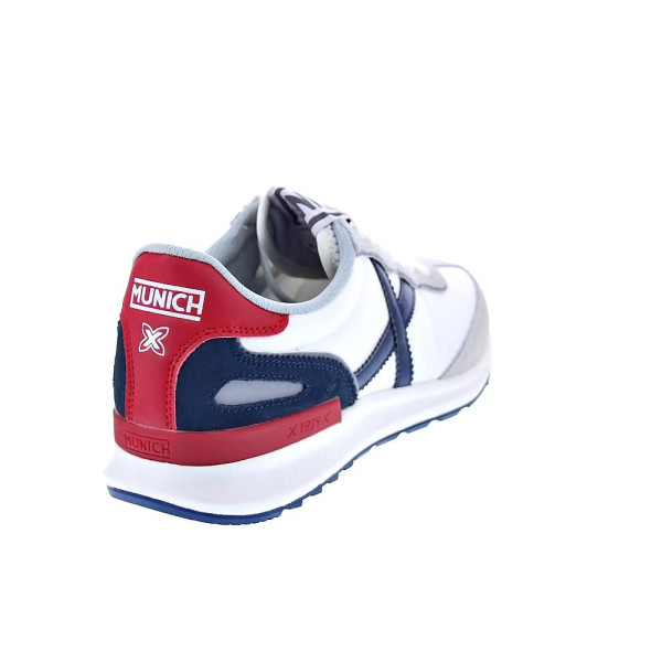 Zapatillas Munich zapatos Hombre modelo Dynamo 64 Blanco Cordón