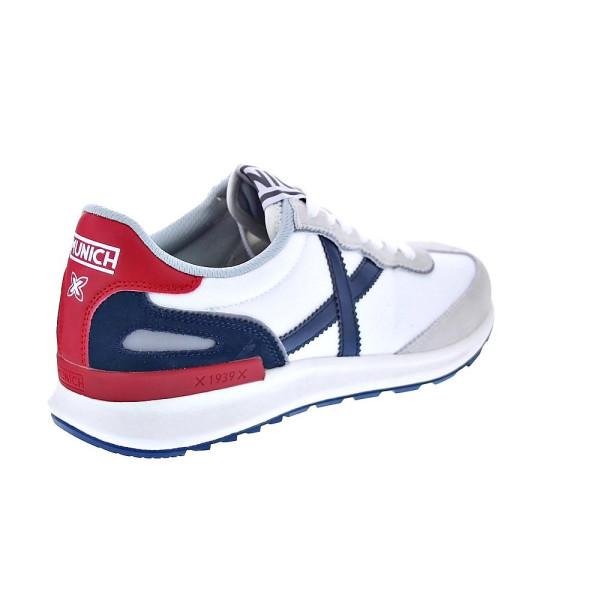 Zapatillas Munich zapatos Hombre modelo Dynamo 64 Blanco Cordón