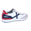 Zapatillas Munich zapatos Hombre modelo Dynamo 64 Blanco Cordón