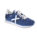 Zapatillas Munich zapatos Hombre modelo Massana Classic Man Azul Cordón