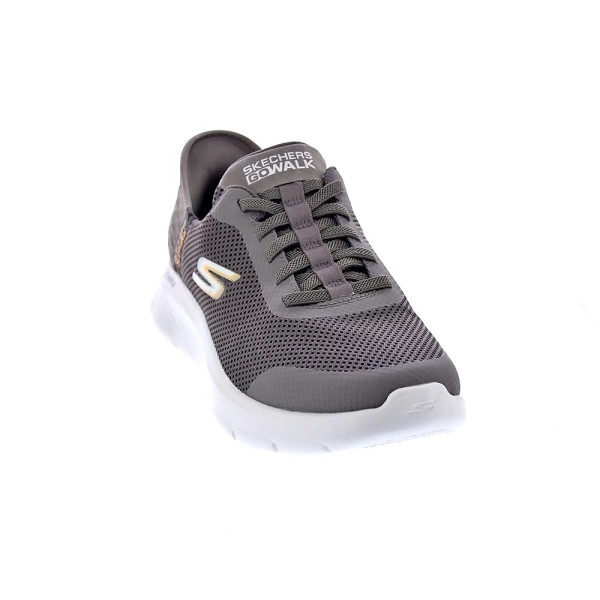 Zapatillas Skechers zapatos Hombre modelo Slip-ins Go Walk Flex Verde Elástico