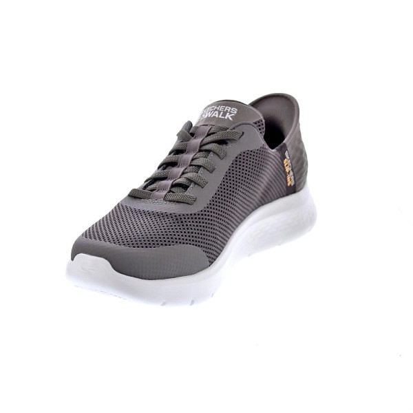 Zapatillas Skechers zapatos Hombre modelo Slip-ins Go Walk Flex Verde Elástico