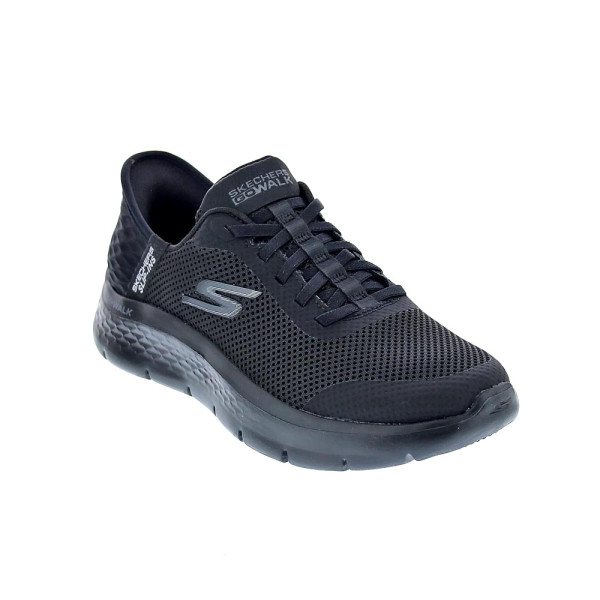 Zapatillas Skechers zapatos Mujer modelo Slip-ins Go Walk Flex Negro Elástico
