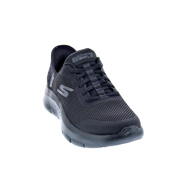 Zapatillas Skechers zapatos Mujer modelo Slip-ins Go Walk Flex Negro Elástico