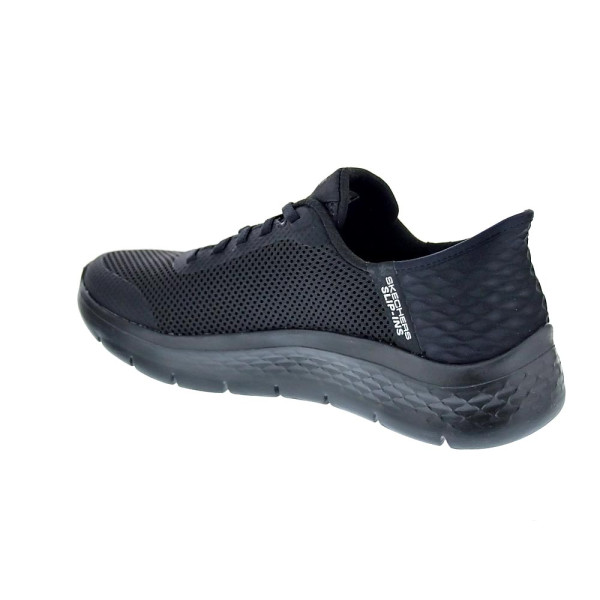 Zapatillas Skechers zapatos Mujer modelo Slip-ins Go Walk Flex Negro Elástico