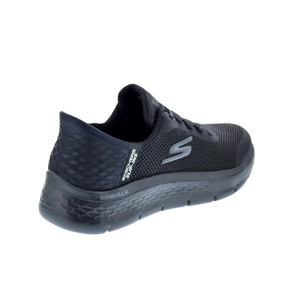 Zapatillas Skechers zapatos Mujer modelo Slip-ins Go Walk Flex Negro Elástico