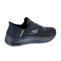 Zapatillas Skechers zapatos Mujer modelo Slip-ins Go Walk Flex Negro Elástico