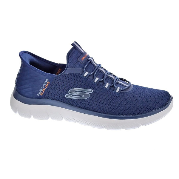 Zapatillas Skechers zapatos Hombre modelo Slip-ins Summits High Azul Elástico
