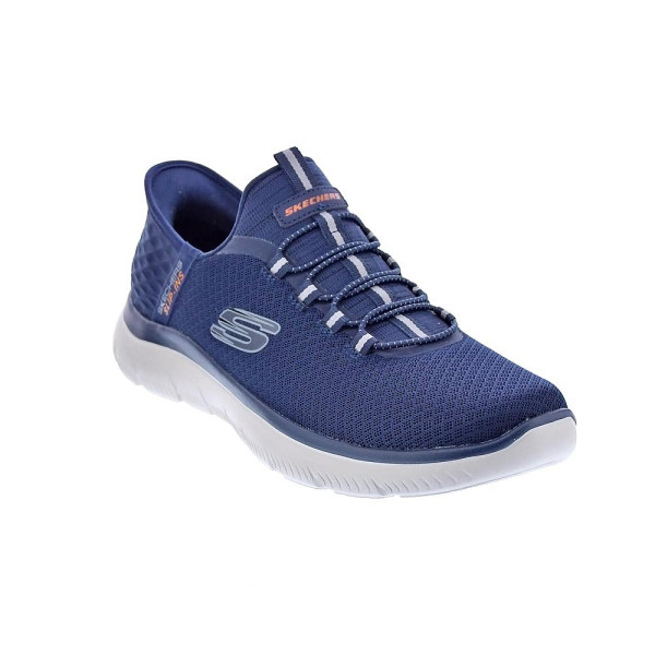 Zapatillas Skechers zapatos Hombre modelo Slip-ins Summits High Azul Elástico