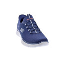 Zapatillas Skechers zapatos Hombre modelo Slip-ins Summits High Azul Elástico