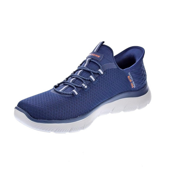 Zapatillas Skechers zapatos Hombre modelo Slip-ins Summits High Azul Elástico