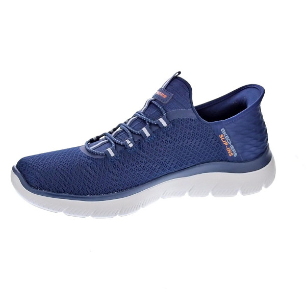 Zapatillas Skechers zapatos Hombre modelo Slip-ins Summits High Azul Elástico