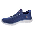 Zapatillas Skechers zapatos Hombre modelo Slip-ins Summits High Azul Elástico