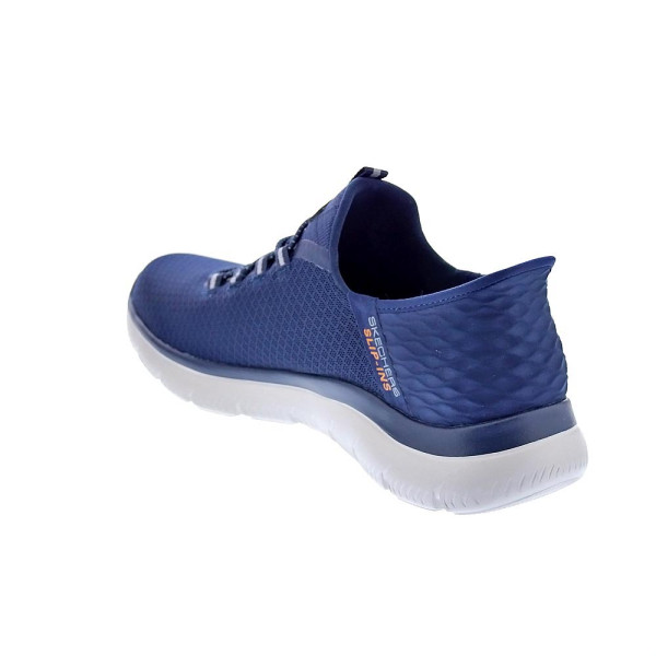 Zapatillas Skechers zapatos Hombre modelo Slip-ins Summits High Azul Elástico