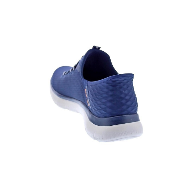 Zapatillas Skechers zapatos Hombre modelo Slip-ins Summits High Azul Elástico