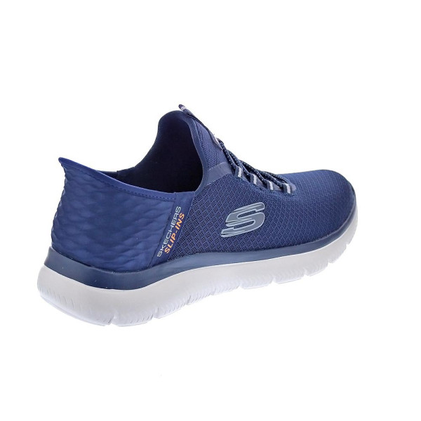 Zapatillas Skechers zapatos Hombre modelo Slip-ins Summits High Azul Elástico