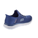 Zapatillas Skechers zapatos Hombre modelo Slip-ins Summits High Azul Elástico