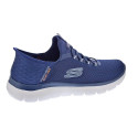 Zapatillas Skechers zapatos Hombre modelo Slip-ins Summits High Azul Elástico