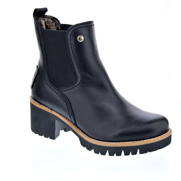 Botines Panama Jack zapatos Mujer modelo Pia Trav B1 Negro 