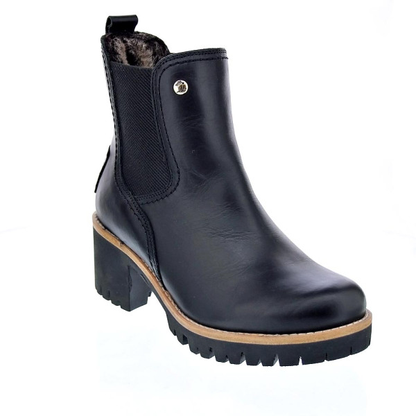 Botines Panama Jack zapatos Mujer modelo Pia Trav B1 Negro 