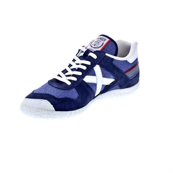 Zapatillas Munich zapatos Hombre modelo Goal 1582 Azul Cordón