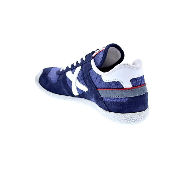 Zapatillas Munich zapatos Hombre modelo Goal 1582 Azul Cordón