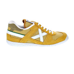 Zapatillas Munich zapatos Hombre modelo Goal 1583 Amarillo Cordón