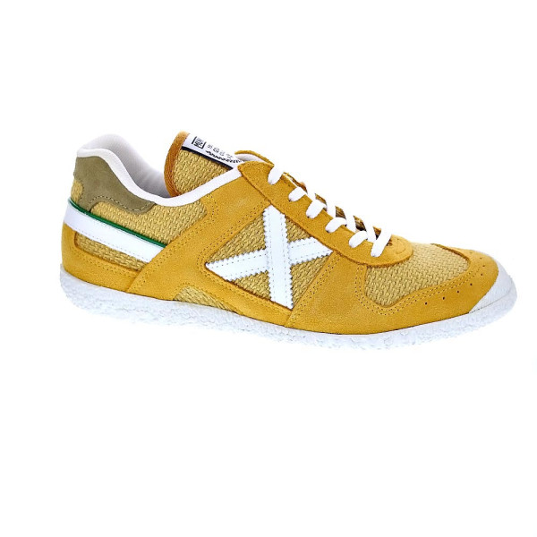 Zapatillas Munich zapatos Hombre modelo Goal 1583 Amarillo Cordón
