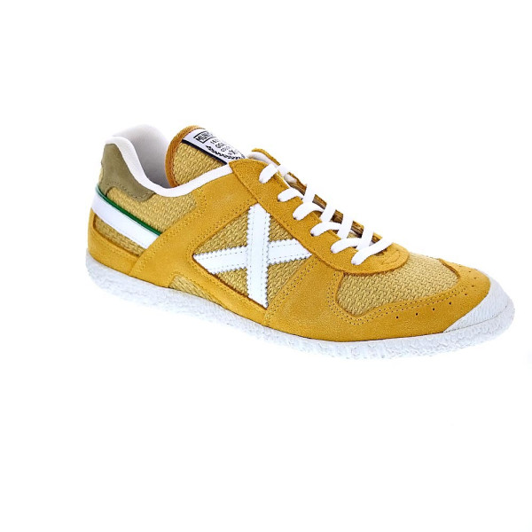 Zapatillas Munich zapatos Hombre modelo Goal 1583 Amarillo Cordón
