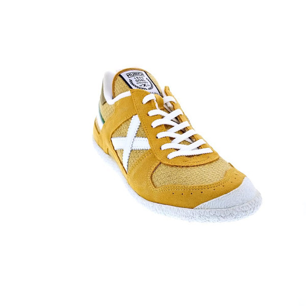 Zapatillas Munich zapatos Hombre modelo Goal 1583 Amarillo Cordón