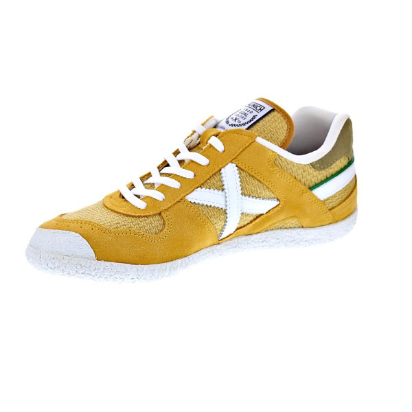 Zapatillas Munich zapatos Hombre modelo Goal 1583 Amarillo Cordón
