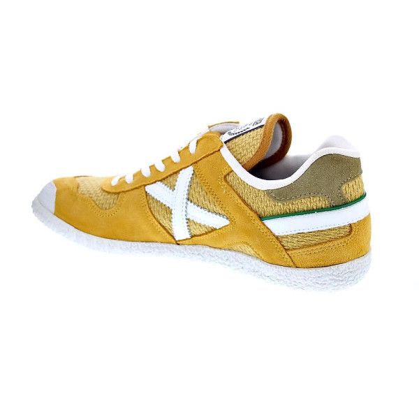 Zapatillas Munich zapatos Hombre modelo Goal 1583 Amarillo Cordón