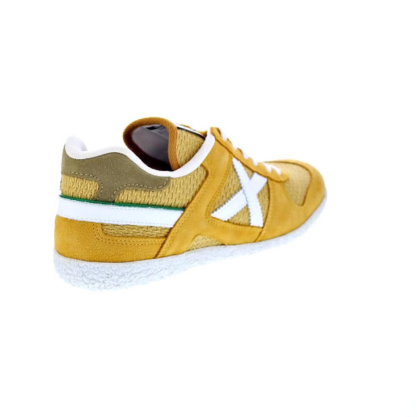 Zapatillas Munich zapatos Hombre modelo Goal 1583 Amarillo Cordón